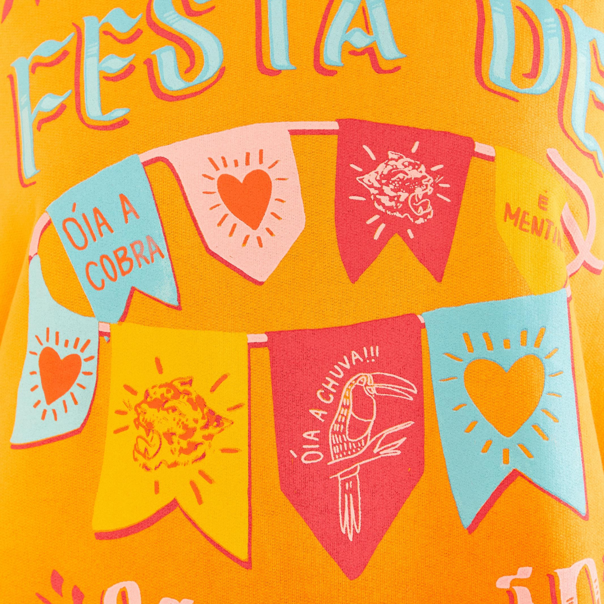 Vestido Moletom Estampado Festa De São João