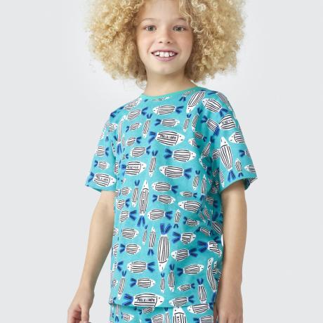 Camiseta Malha Peixe Vivo Camiseta Malha Peixe Vivo