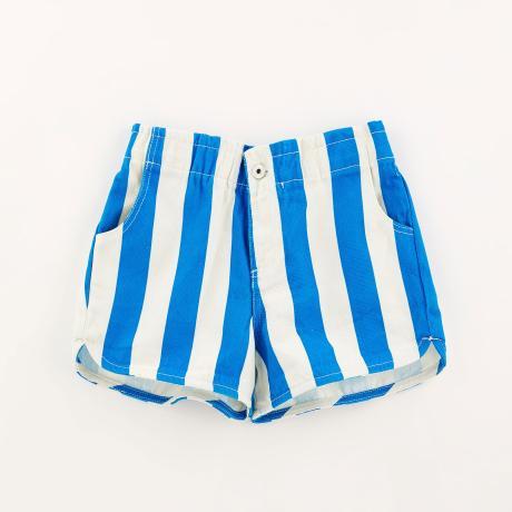 Short Sarja Elastico Listras Short Sarja Elastico Listras