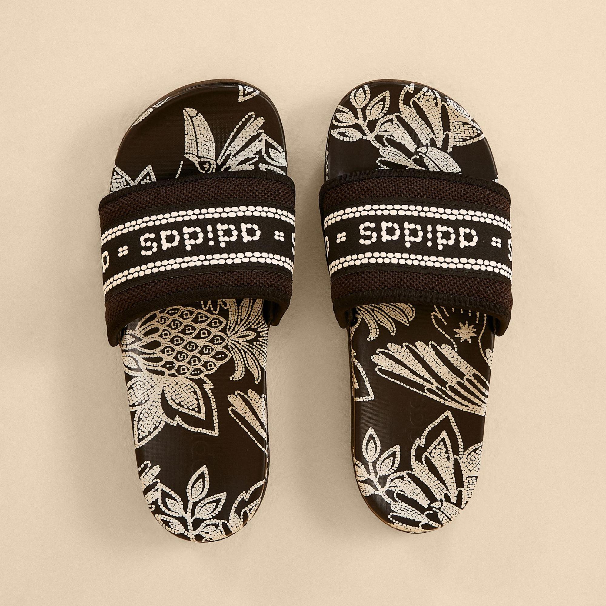 Adilete Adidas Pineapple Flower Bold Gre Adilete Adidas Pineapple Flower Bold Gre