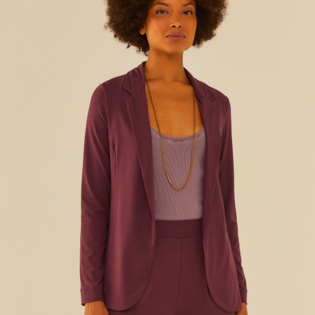 Blazer Malha Alfaiataria