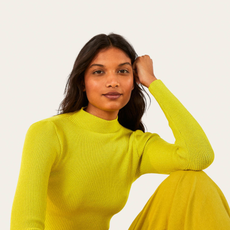 Blusa Básica Tricot Manga Longa