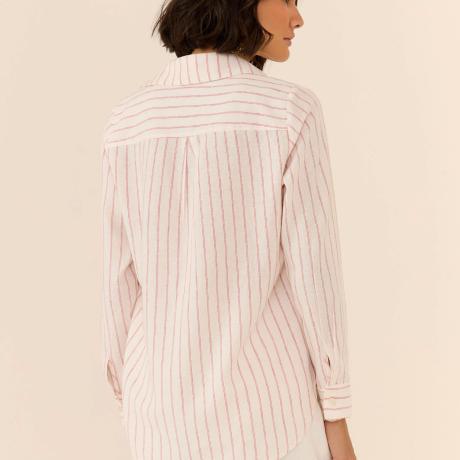 Camisa Listra Botões Frente