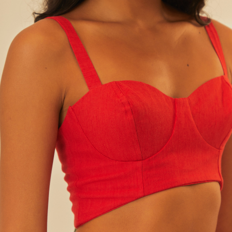 Top Corselet Detalhe