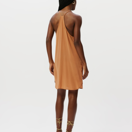Vestido Curto Seda