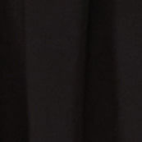 Vestido De Seda Midi Preto Borda Festonê