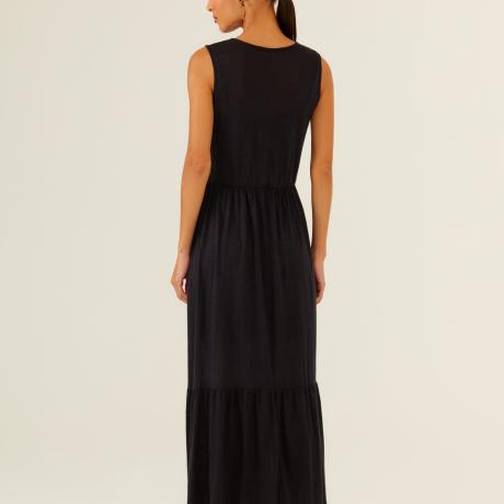 Vestido Midi Pala Bordada Vestido Midi Pala Bordada