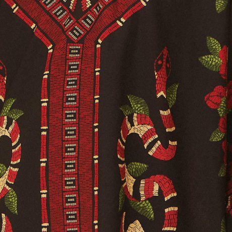 Vestido T-Shirt Big Estampado Guaraná Coral