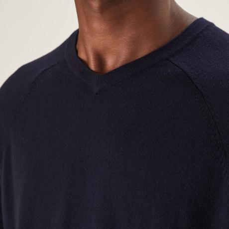 Casaco Tricot Gola v Florença Cotton Casaco Tricot Gola v Florença Cotton