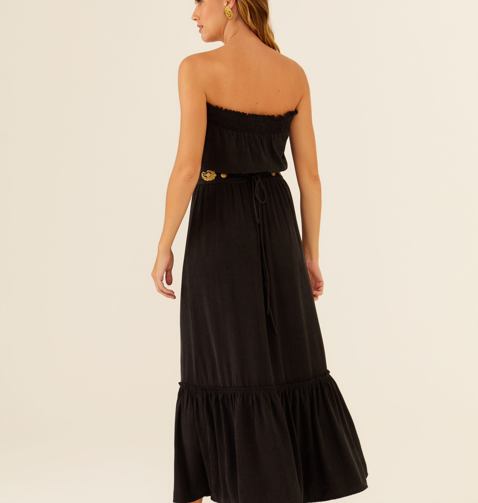 Vestido Midi Pala Lastex