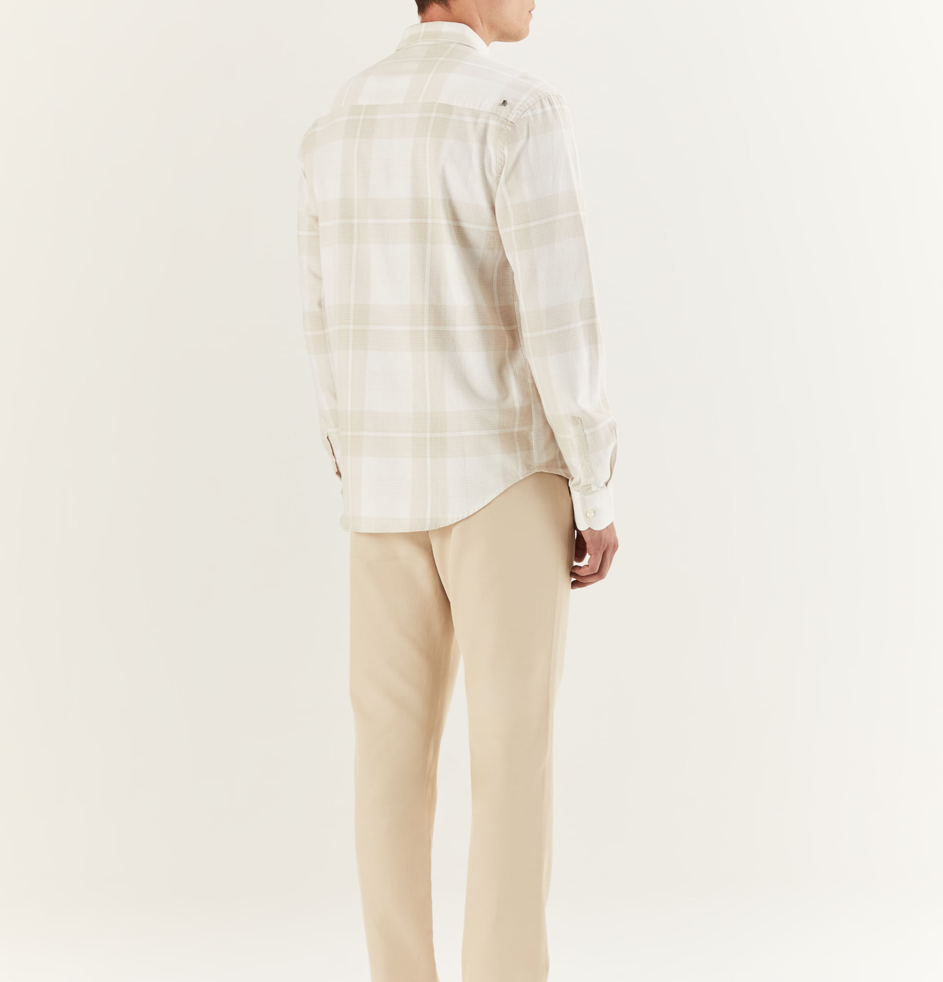 Camisa Manga Longa Flanela Santiago