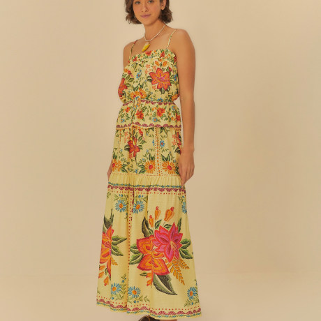 Saia Estampada Delicadeza Em Flor