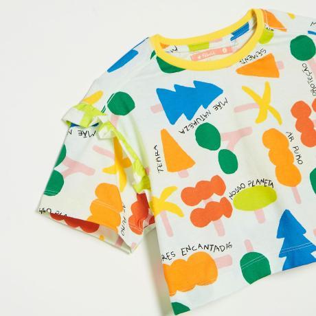 Blusa Malha Arvorezinhas Blusa Malha Arvorezinhas