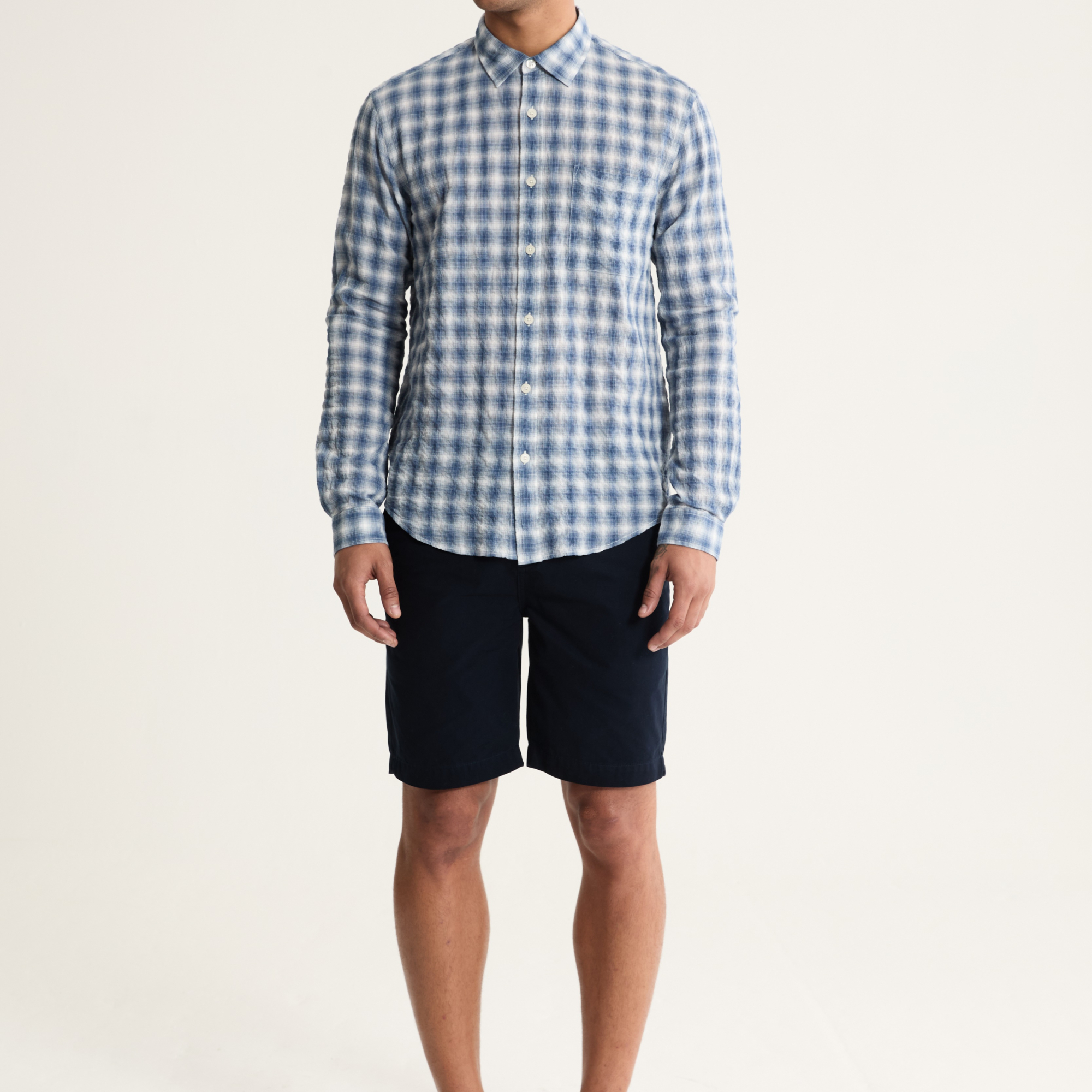 Camisa Manga Longa Xadrez Senna