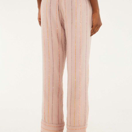 Calça Artesanal Listra Lurex