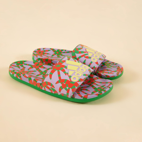 Adilette Adidas Sunny Palm Lilás