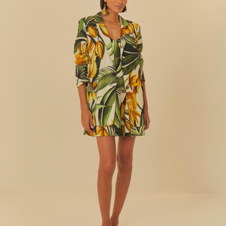Blazer Estampado Bananarte