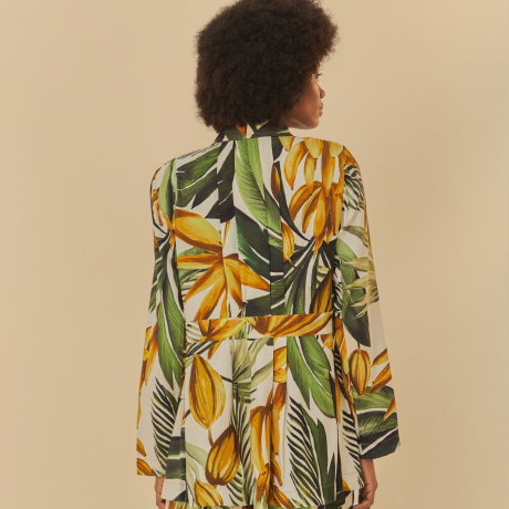 Blazer Estampado Bananarte