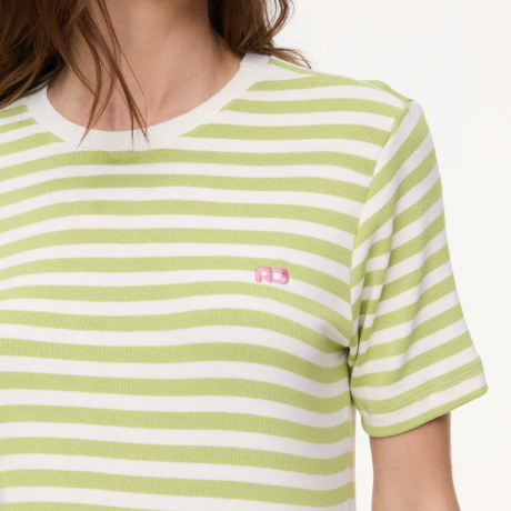 Blusa De Malha Listrada Basic