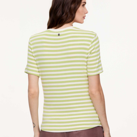 Blusa De Malha Listrada Basic