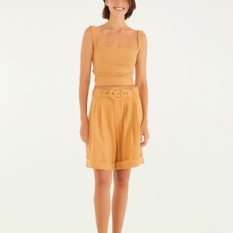 Blusa Decote Reto
