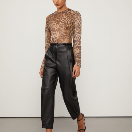 Blusa Segunda Pele Est Leopard