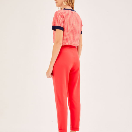 Calça Pregas Alfaiataria