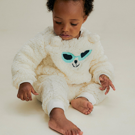 Moletom Bebe Bordado Caopanheiro