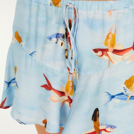 Short Estampado Peixes Voadores Short Estampado Peixes Voadores