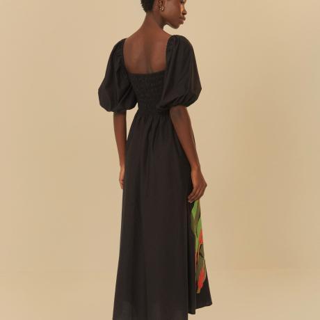 Vestido Bordado Beleza Tropical Vestido Bordado Beleza Tropical