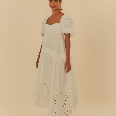 Vestido Bordado Richelieu Rendeira Vestido Bordado Richelieu Rendeira