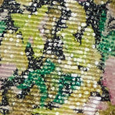 Vestido De Paete Com Decote Nadador Estampa Floral Peggy