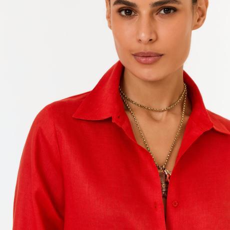 Camisa Botões Fraldada Camisa Botões Fraldada